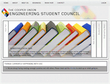 Tablet Screenshot of esc.cooper.edu