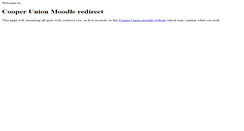 Desktop Screenshot of moodle.cooper.edu