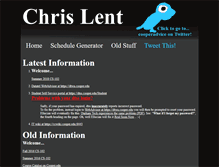 Tablet Screenshot of lent.cooper.edu