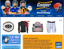 Tablet Screenshot of cooper.ie
